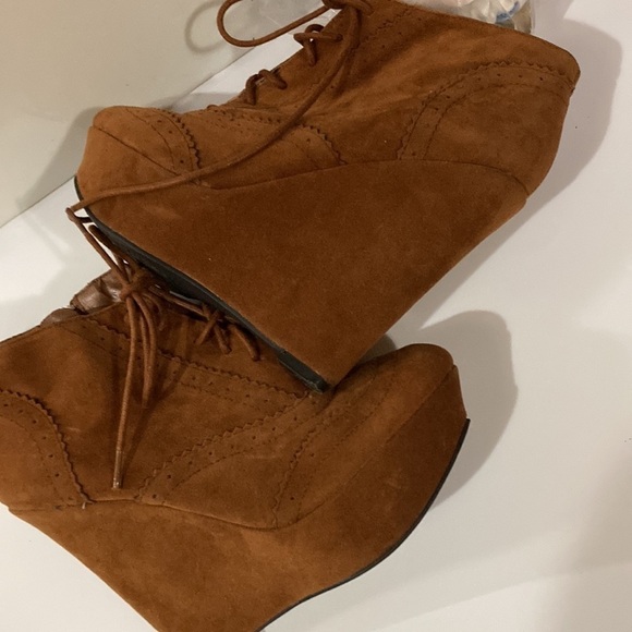 Qupid brown bootie - Picture 4 of 8